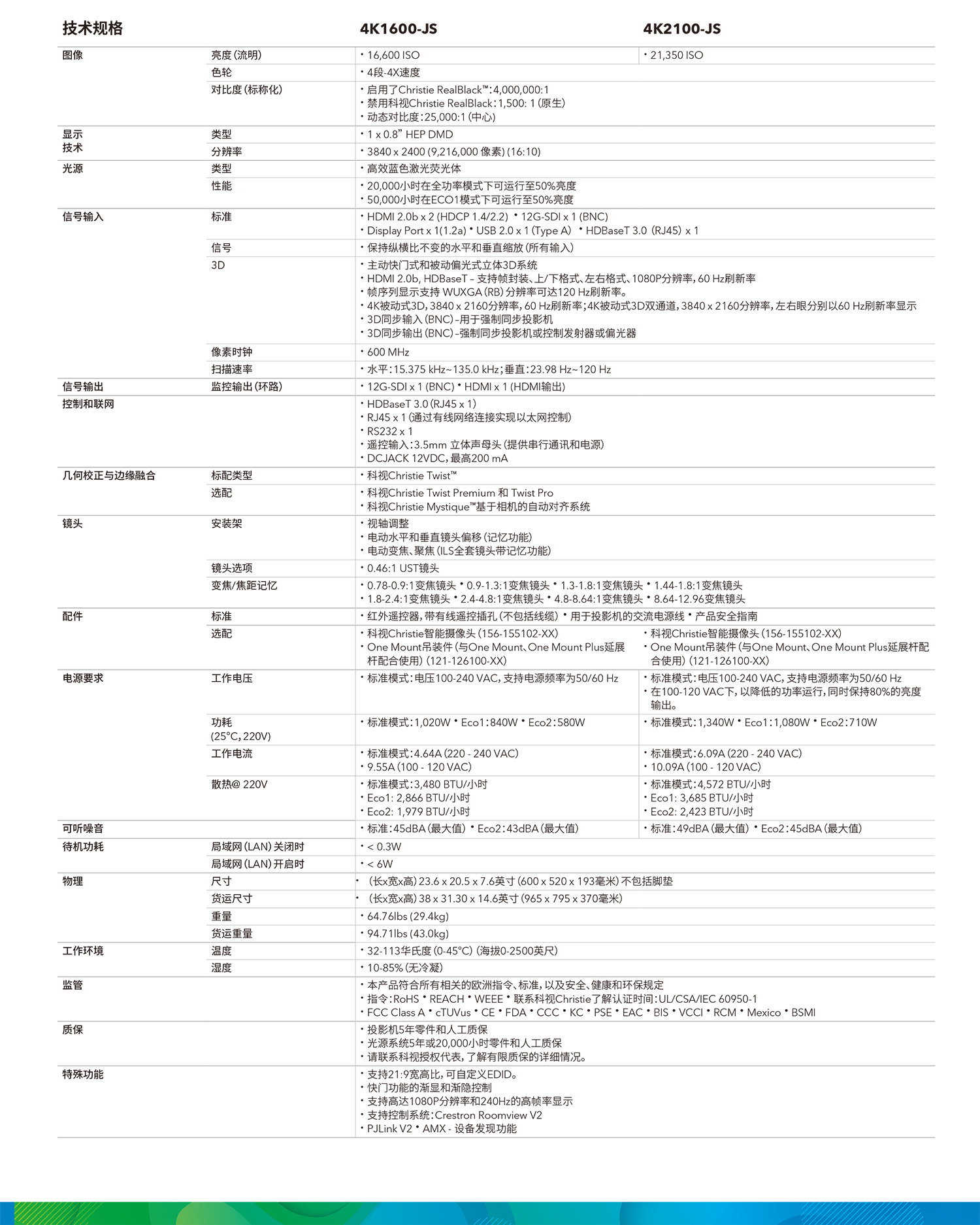 科視Jazz 4K2100-JS